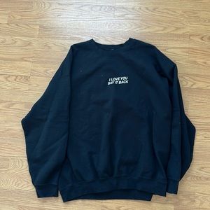 LONELY GHOST- ILYSIB. Size XL. black and white. Worn twice